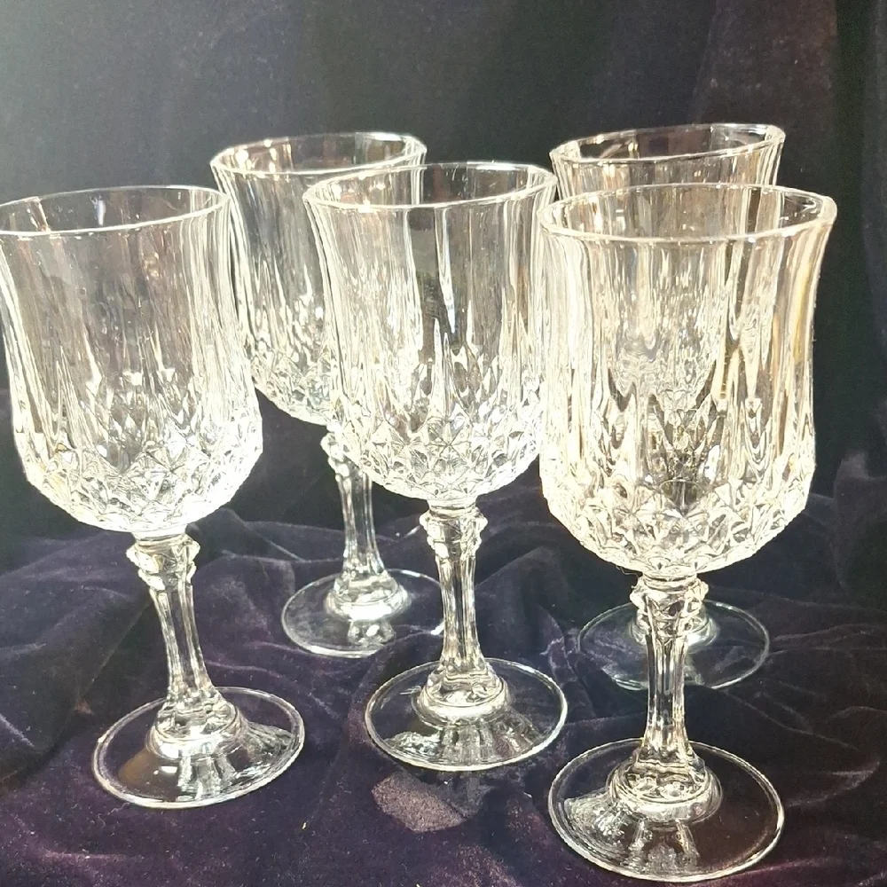 Crystal Wine Glass Set Of 5